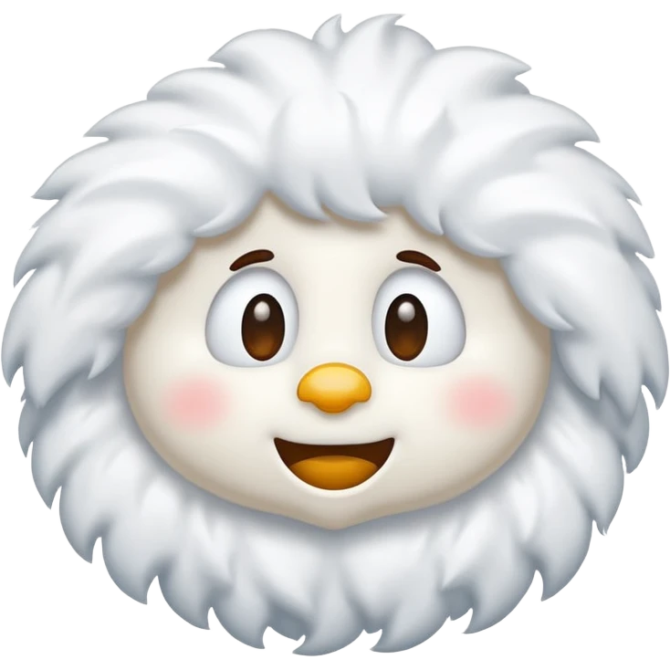 Zăpadă albă emoji