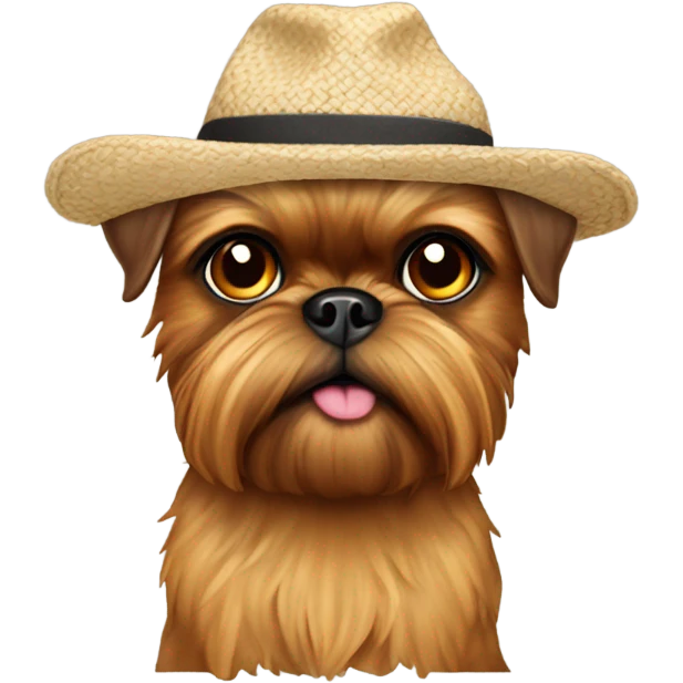 brussels Griffon hat  emoji