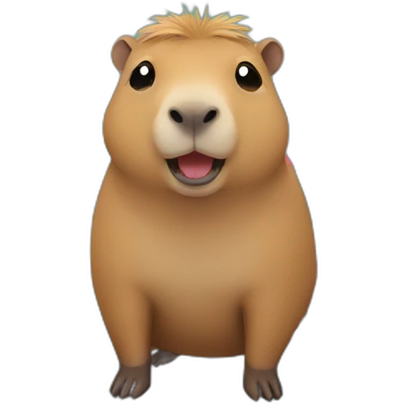 Party-capybara emoji