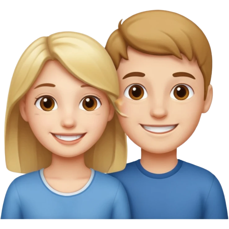 Kız erkek çırılçıplak emoji