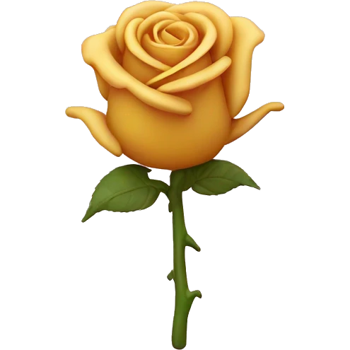 Rose toy emoji