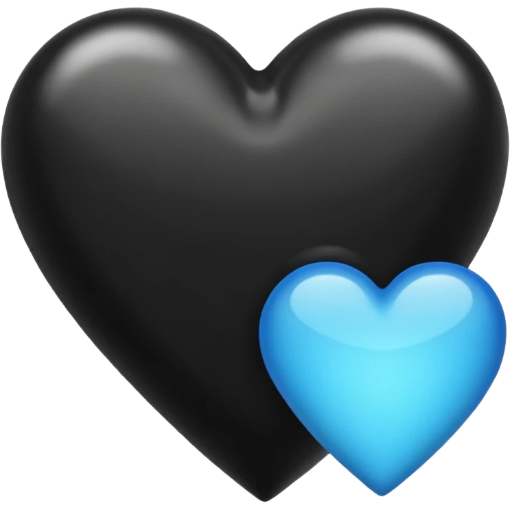 Black heart emoji