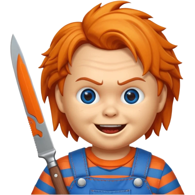 Un emojin de chuky emoji