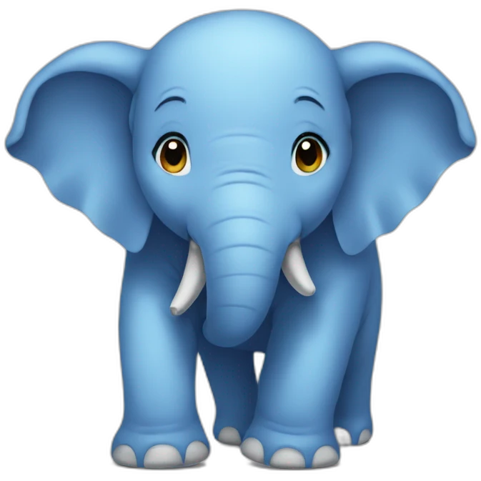 Blue Elephant emoji