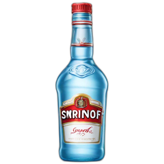 bottle of smirnoff emoji