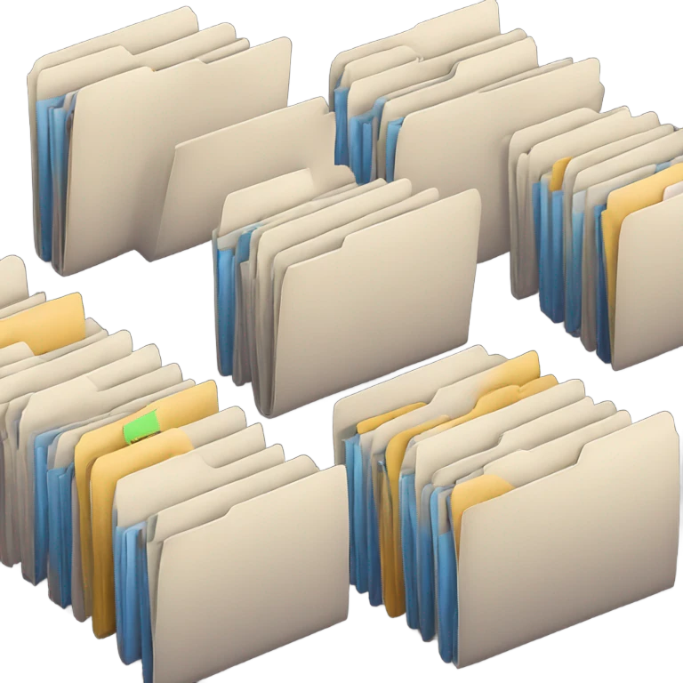 folders and files emoji