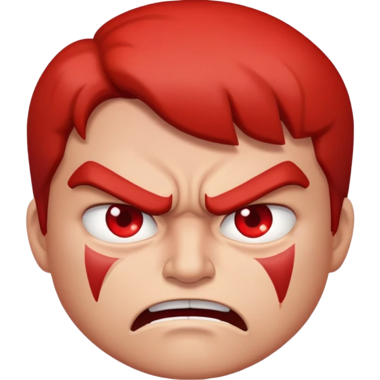 Super angry emoji