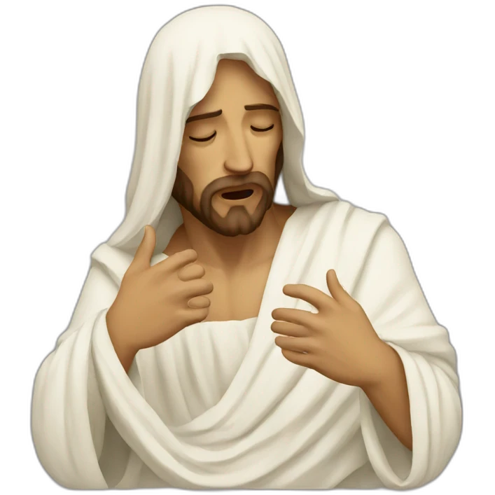 crying jesus emoji