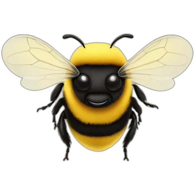 Fluffy Bumblebee emoji