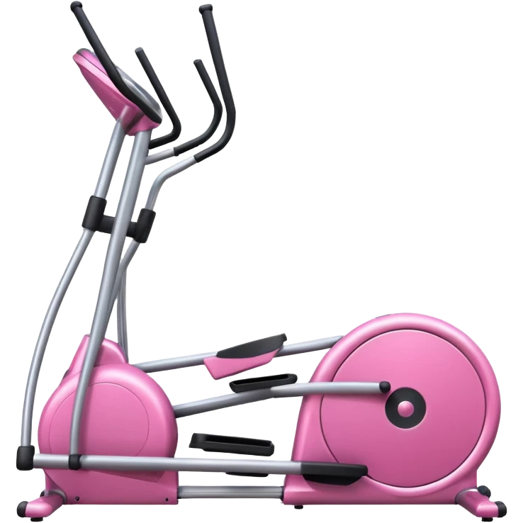 pink Elliptical machine  emoji
