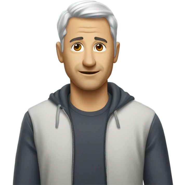 веселий смайлик з жовто-блакитною шляпкою emoji