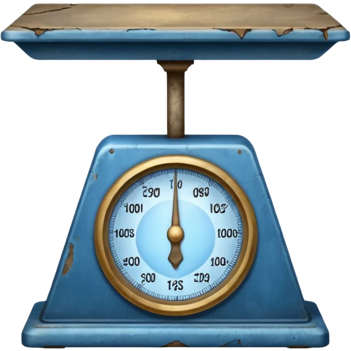 ancient Scale with Blue  emoji