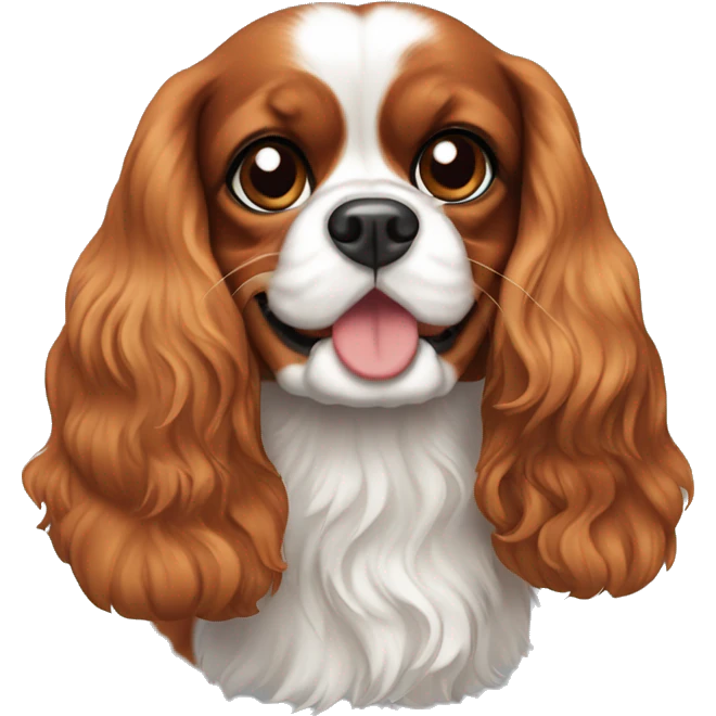 Cavalier King Charles spaniel  emoji