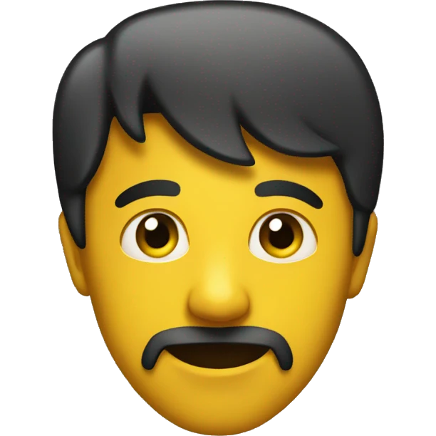 A yellow emoji look sideways emoji