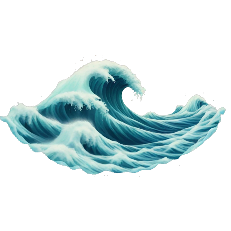 wave emoji