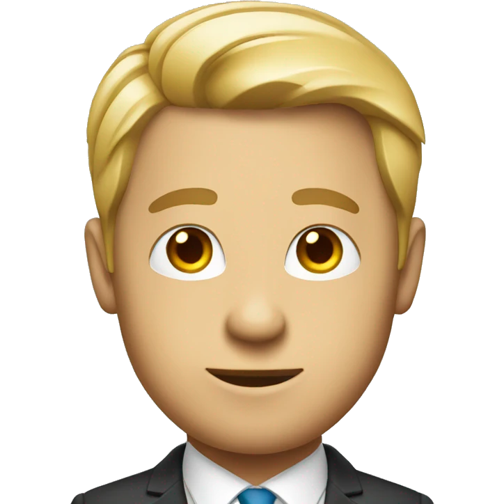 businessman in a suit  emoji