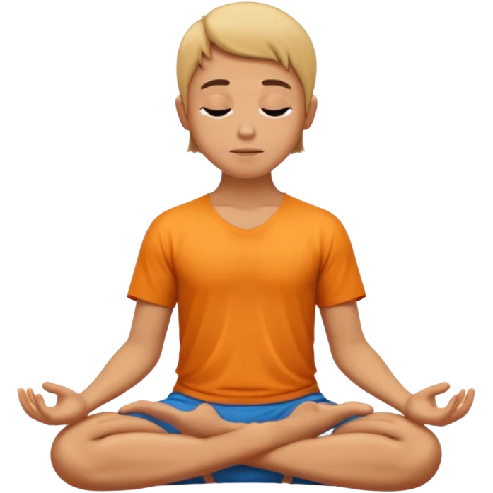 meditation emoji