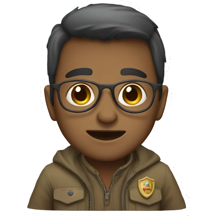 Un mapache  emoji