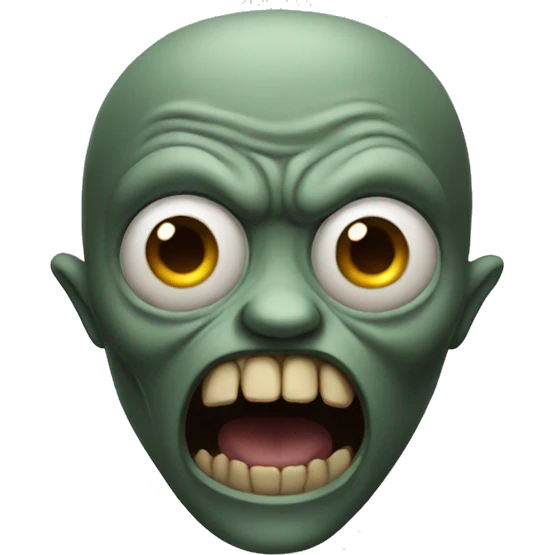 Scary creature  emoji