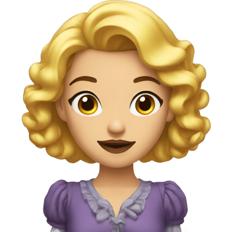 Betty bête noire emoji