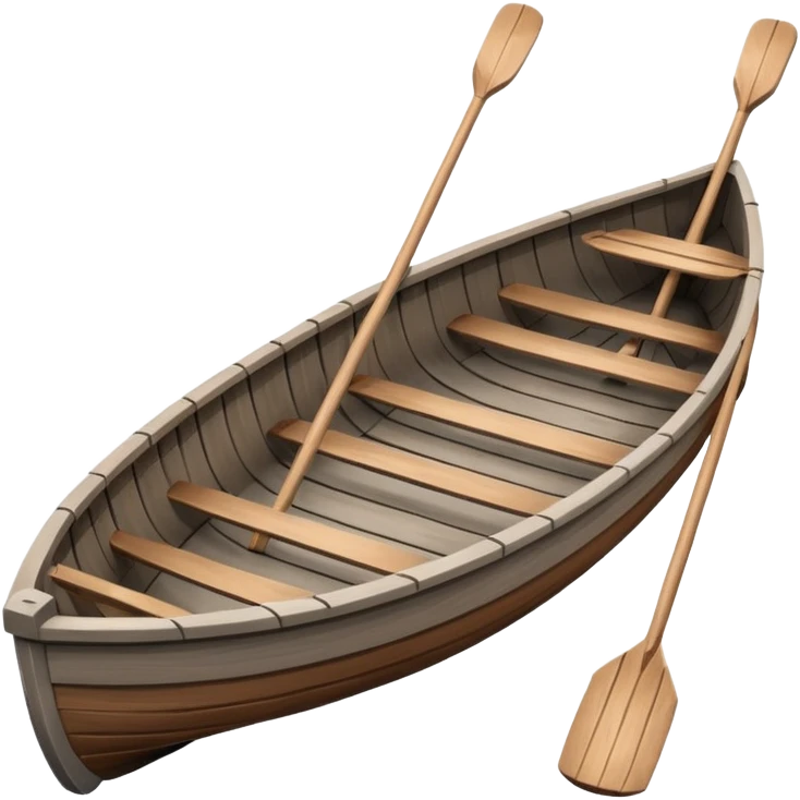 Rowboat – Small boat with oars emoji