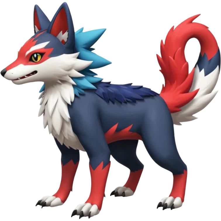 Trico-Sergal-Nargacuga-Litten-Zangoose-fusion emoji