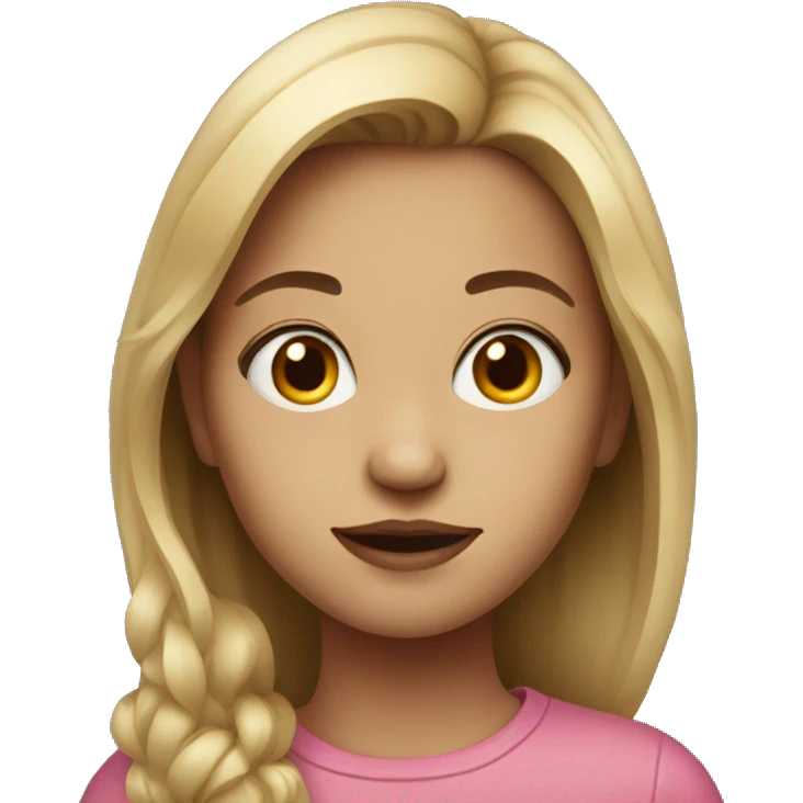 realistic portrait of a girl emoji