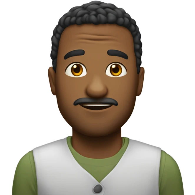 Собака ест яблоко  emoji