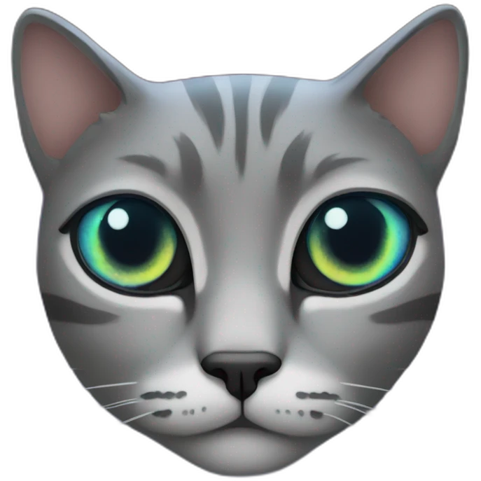 cat with nebula eyes emoji