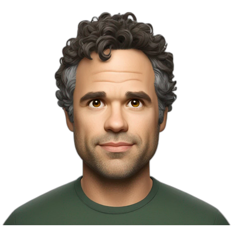 Mark Ruffalo Handsome face emoji