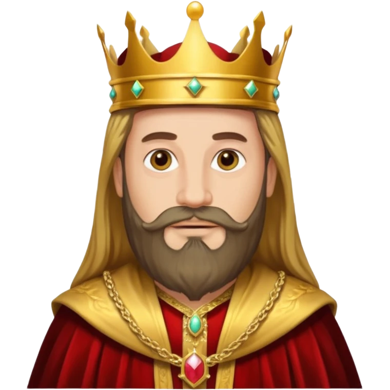 un rey master emoji