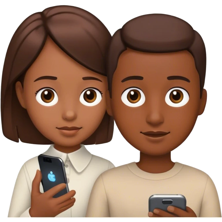 AI companion on the phone  emoji