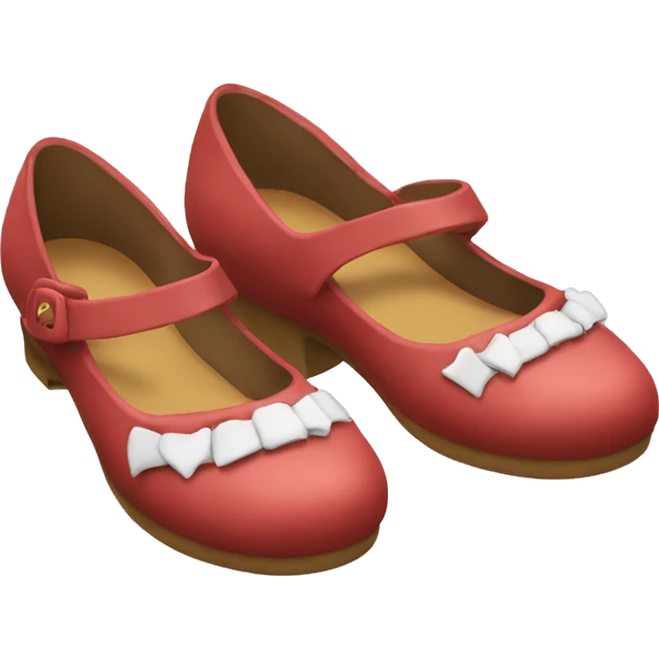 Mary Jane shoes emoji