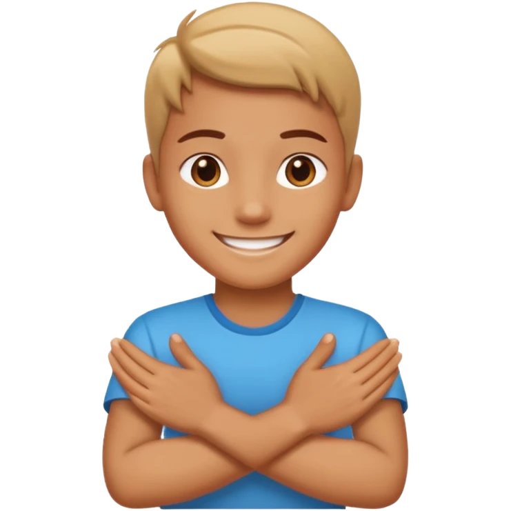 👇deux de ses mains qui ce croise  emoji