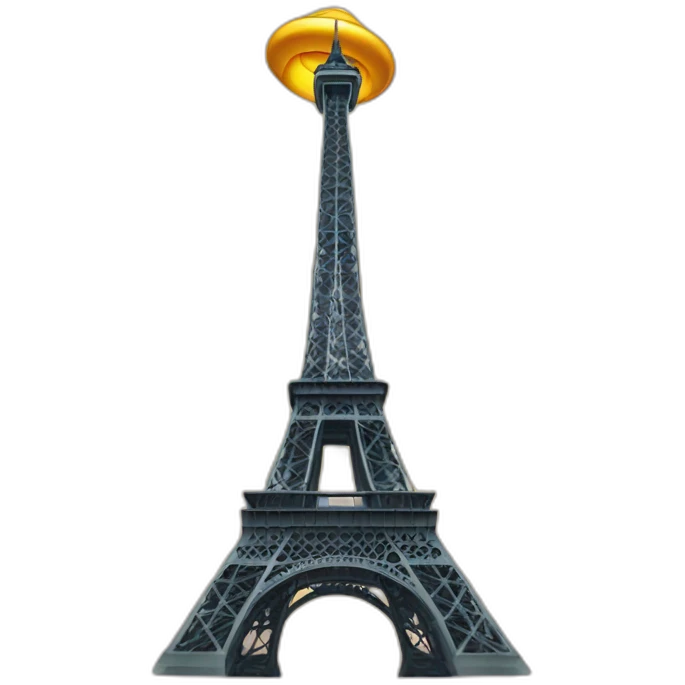 eiffel tower ufo emoji
