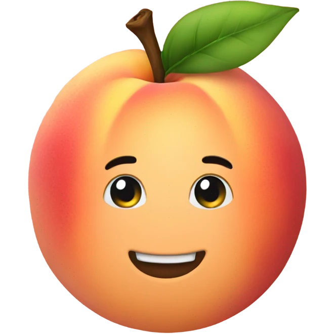 peach emoji