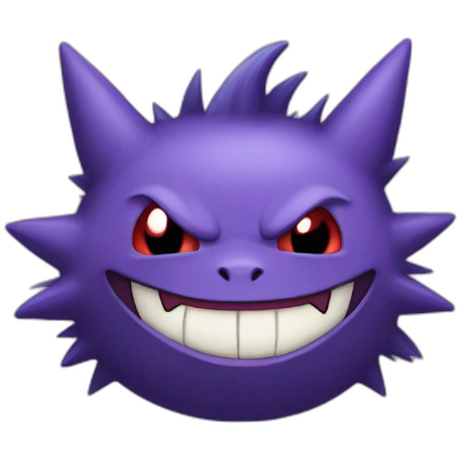 Gengar normal emoji