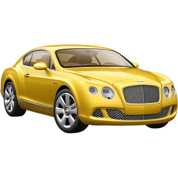 Yellow Bentley emoji