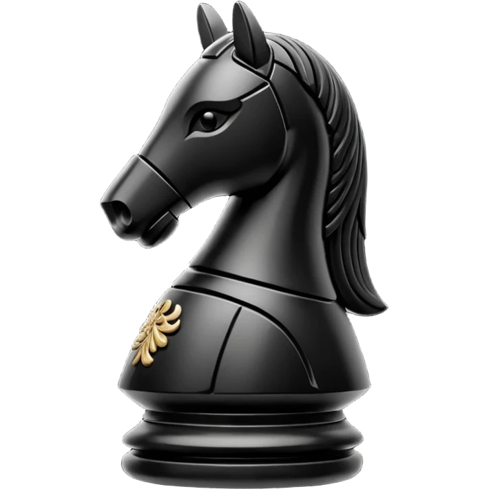 Chinese chess piece, knight piece emoji