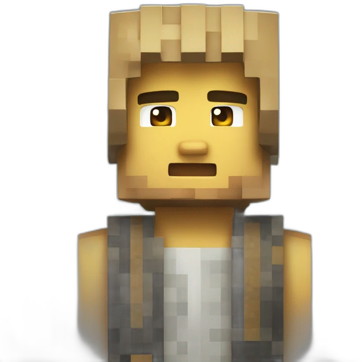 Minecraft character sord emoji