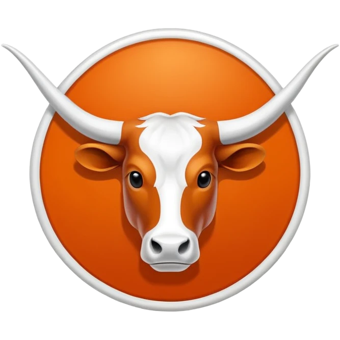 Longhorns Texas logo emoji