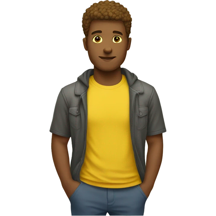 yellow T-shirt emoji