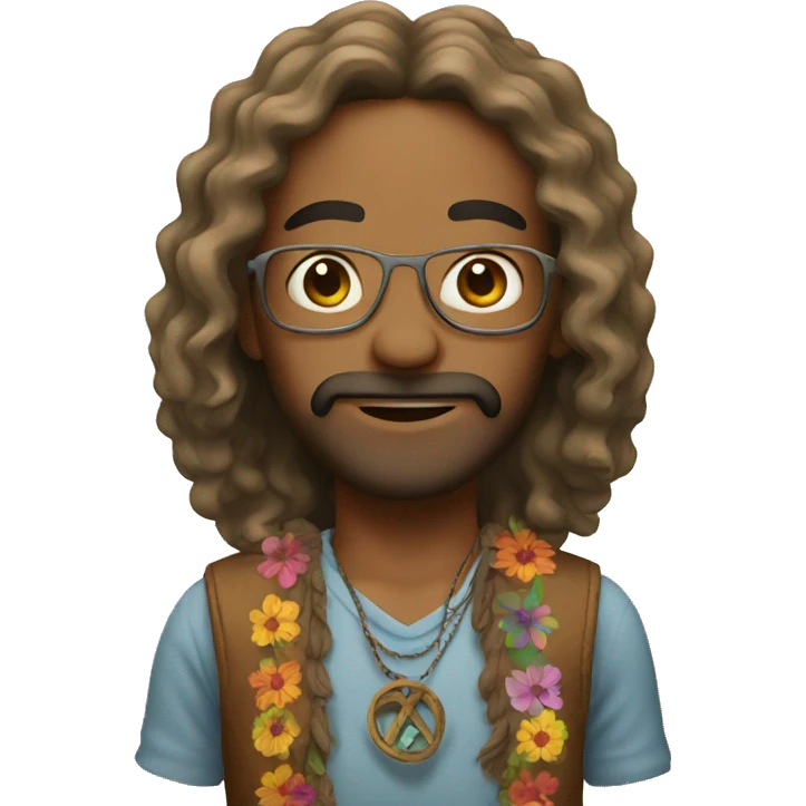 Hippie  emoji