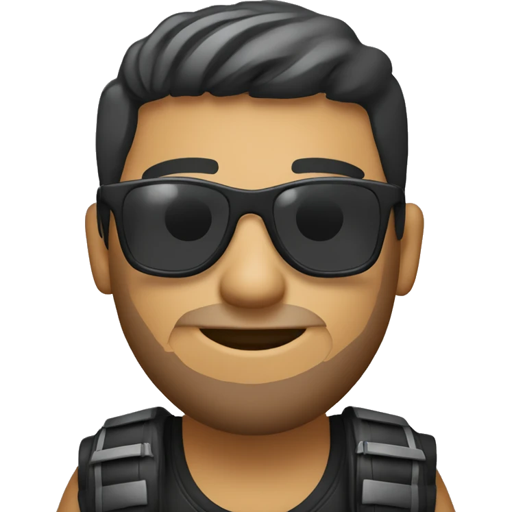 Videographer with sunglasses ￼ emoji