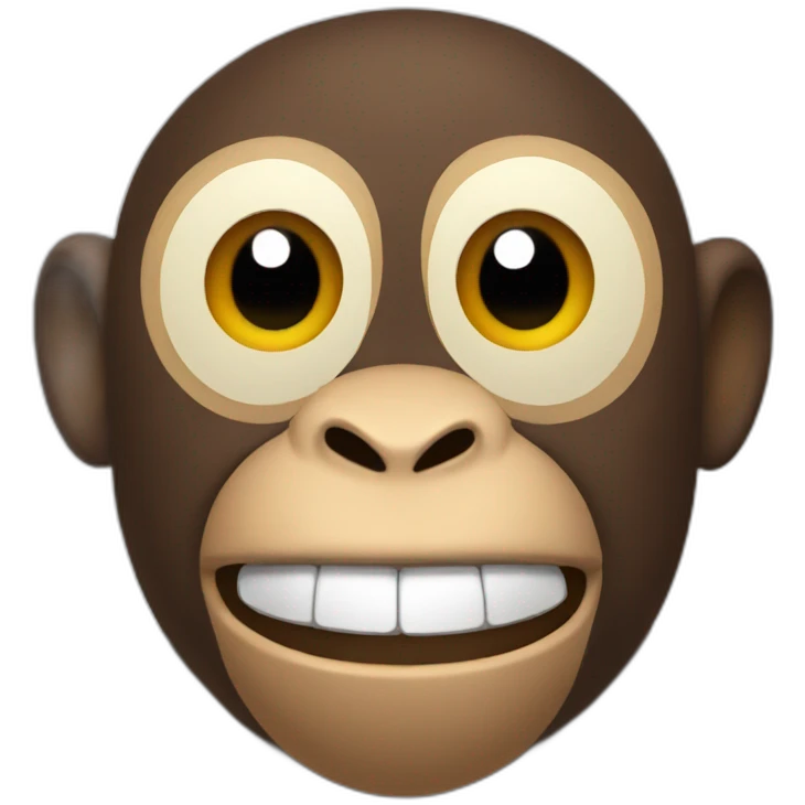 Chunky monkey emoji