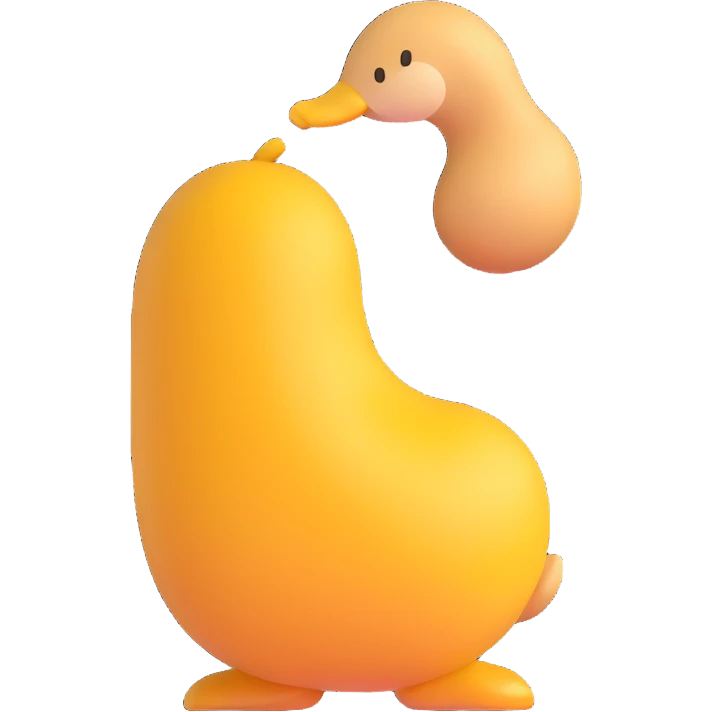 3D character of a cute peanut, no facial expression, rounded and shiny emoji