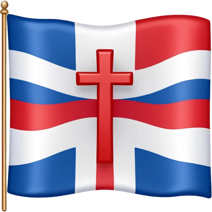 Flag emoji of the Aramaic flag emoji