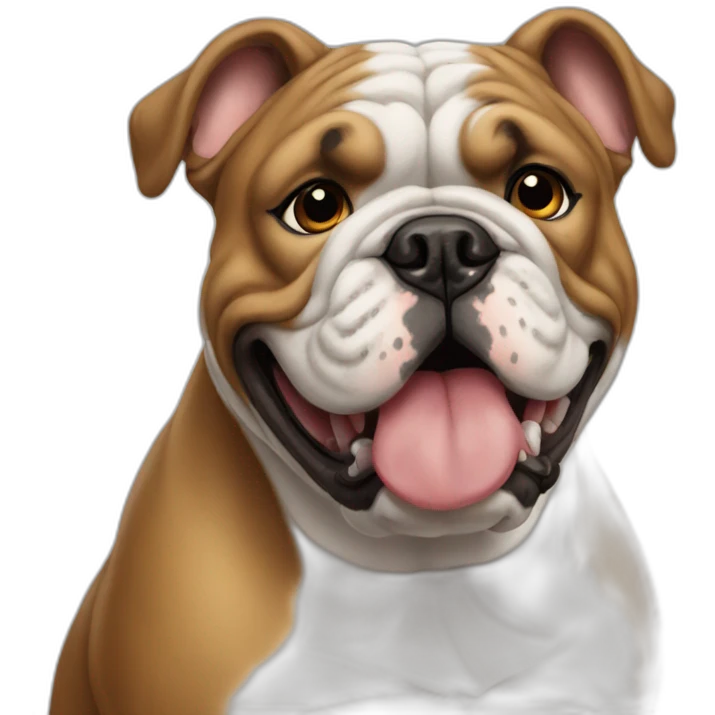 bulldog french emoji