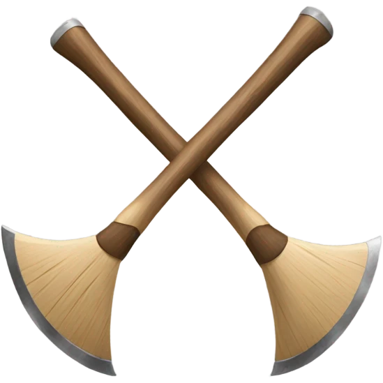 throwing axes emoji