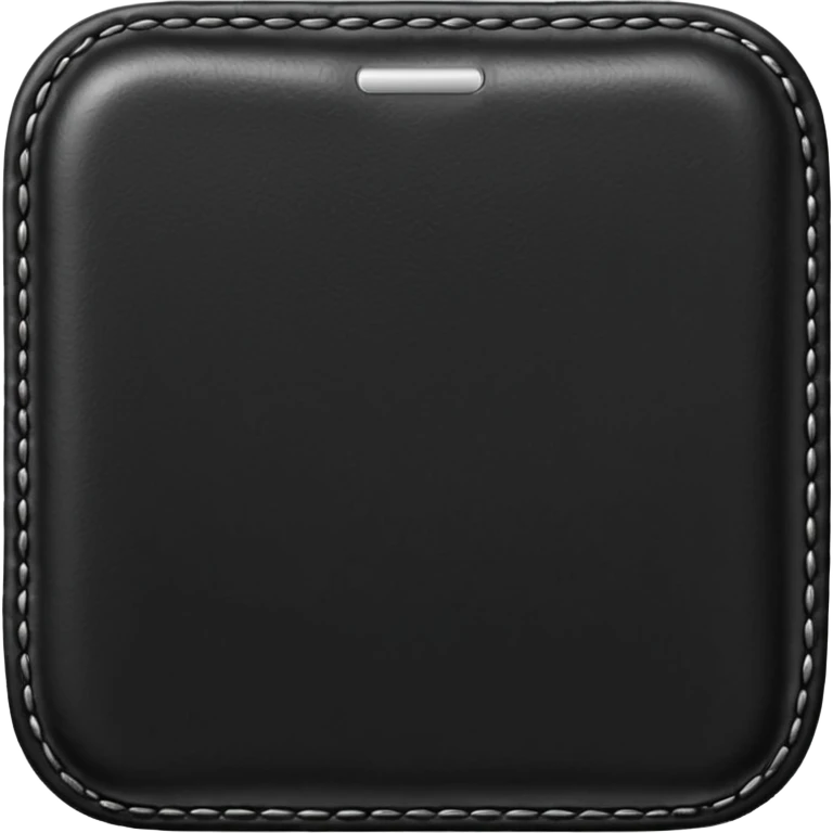 black leather emoji